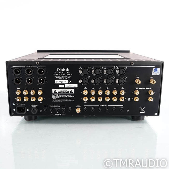 McIntosh C2300 Stereo Tube Preamplifier; MM / MC Phono