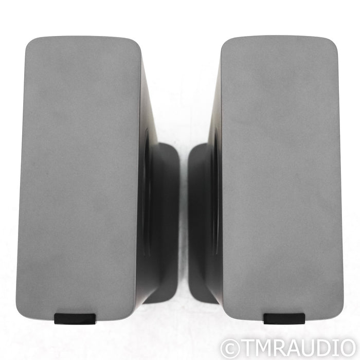 KEF LS60 Powered Wireless Floorstanding Speakers; Titanium Gray Pair