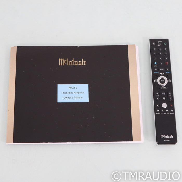 McIntosh MA352 Stereo Tube Integrated Amplifier; MM Phono