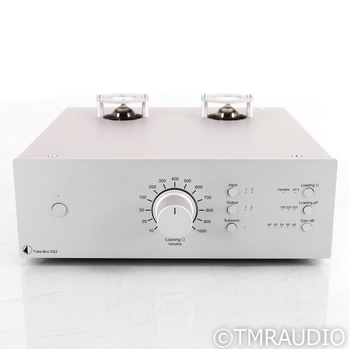 Pro-Ject Tube Box DS2 MM / MC Tube Phono Preamplifier; DS-2; Silver