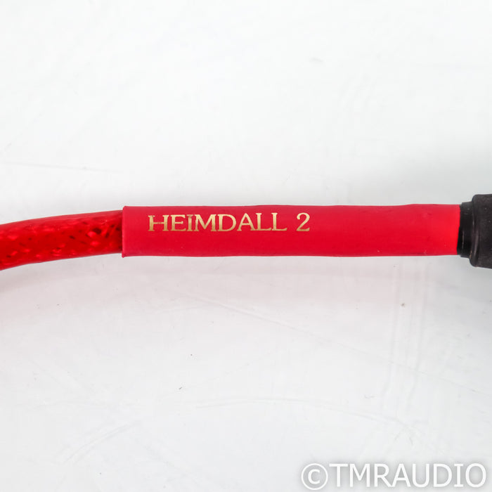 Nordost Heimdall 2 XLR Cables; 1.5m Pair Balanced Interconnects