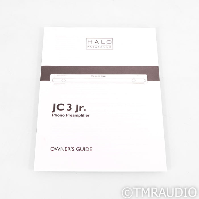 Parasound Halo JC3 Jr. MM / MC Phono Preamplifier