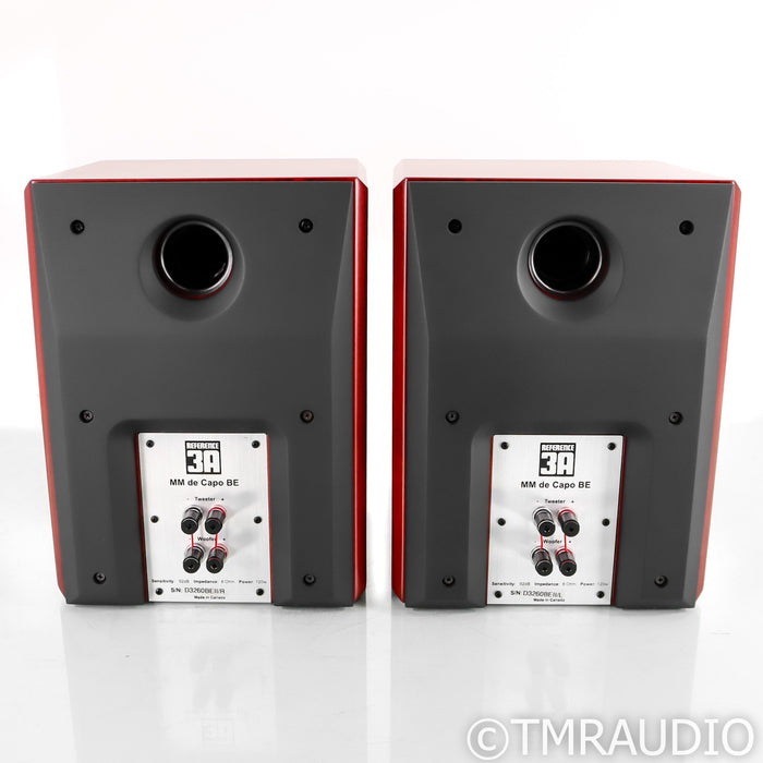 Reference 3A MM De Capo BE II Bookshelf Speakers; Rosewood Pair
