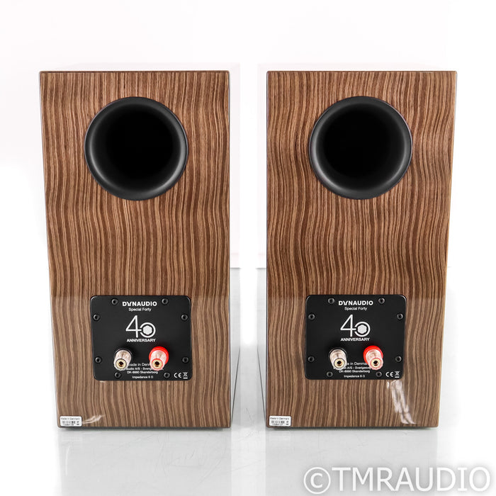 Dynaudio Special Forty Bookshelf Speakers; Ebony Wave High Gloss Pair