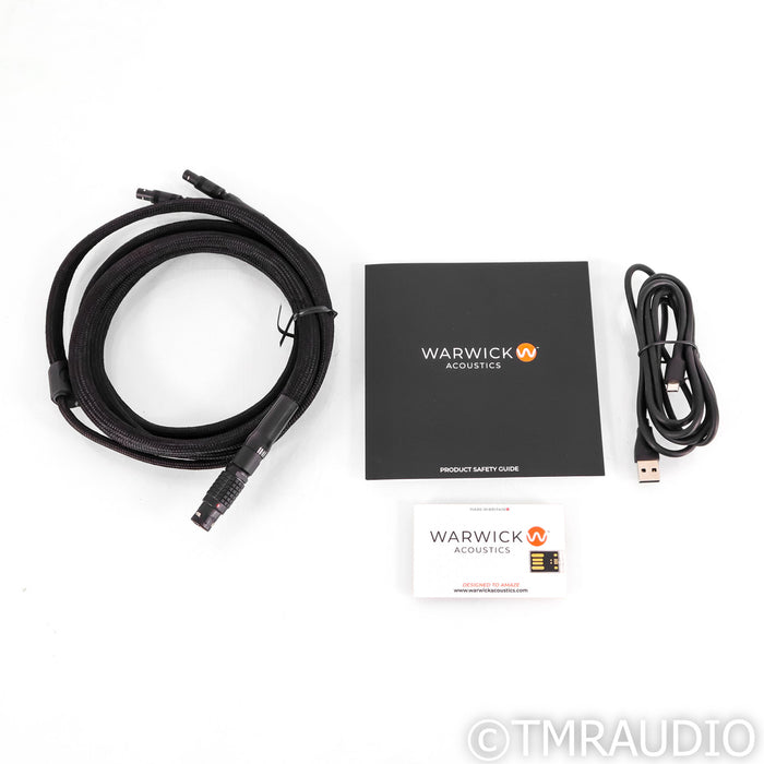 Warwick Acoustics Sonoma M1 Electrostatic Headphone System; Black Edition