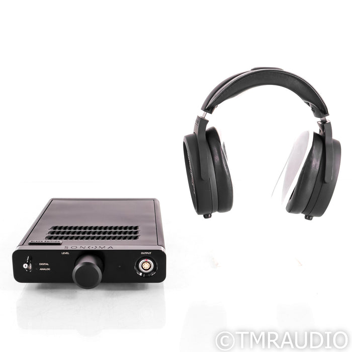 Warwick Acoustics Sonoma M1 Electrostatic Headphone System; Black Edition
