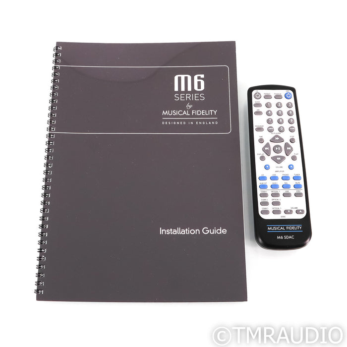 Musical Fidelity M6sR DAC; D/A Converter; M6-SRDAC