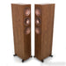 KEF R5 Floorstanding Speakers; Walnut Pair