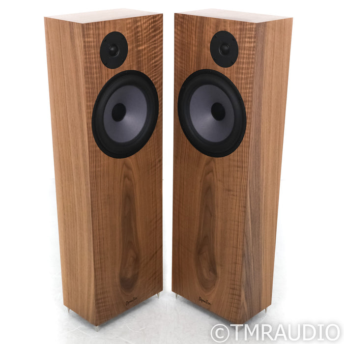 Omega Speaker System DynaTen XRS Floorstanding Speakers; Walnut Pair