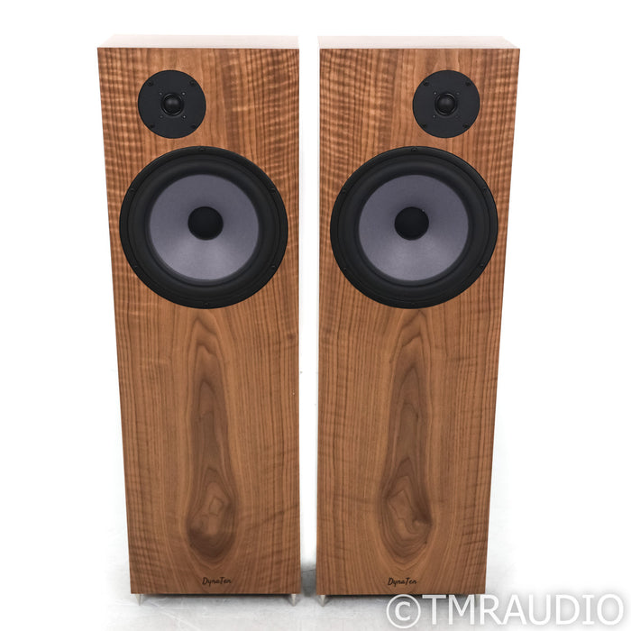 Omega Speaker System DynaTen XRS Floorstanding Speakers; Walnut Pair