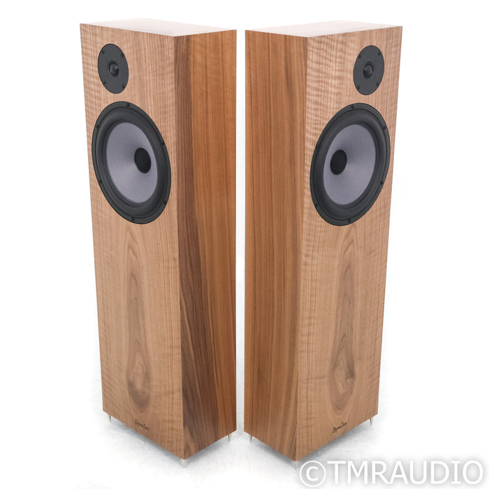 Omega Speaker System DynaTen XRS Floorstanding Speakers; Walnut Pair
