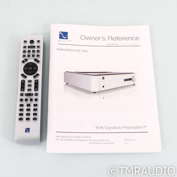PS Audio BHK Signature Tube Preamplifier