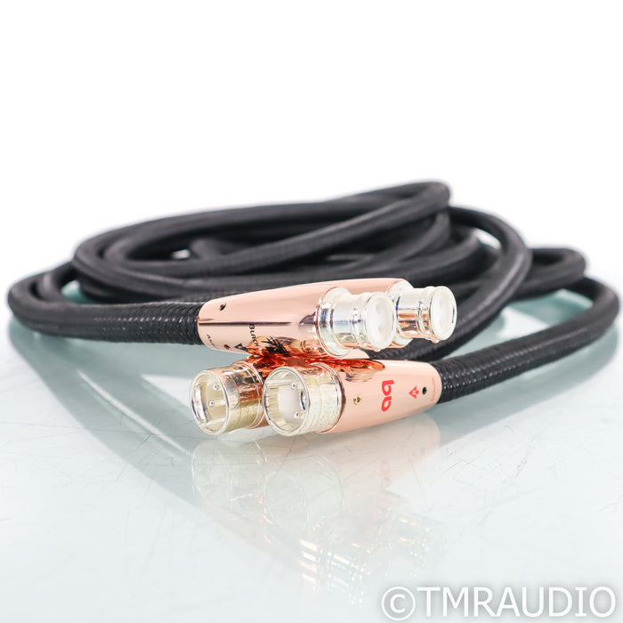 AudioQuest Black Beauty XLR Cables; 3m Pair Balanced Interconnects
