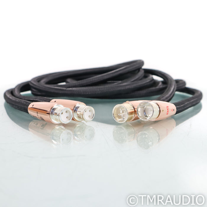 AudioQuest Black Beauty XLR Cables; 3m Pair Balanced Interconnects