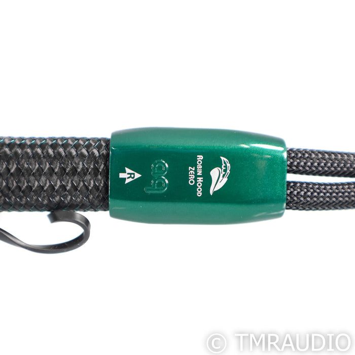 AudioQuest Robin Hood ZERO Speaker Cables; 10ft Pair Banana