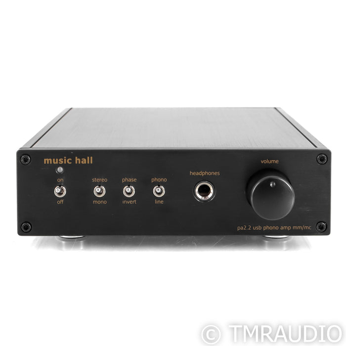 Music Hall pa2.2 MM / MC Phono Preamplifier; Headphone Amplifier