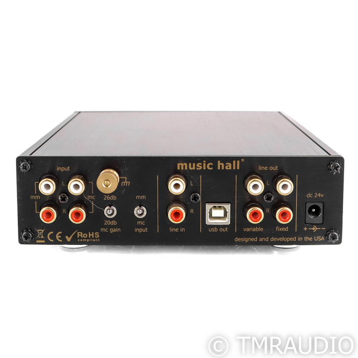 Music Hall pa2.2 MM / MC Phono Preamplifier; Headphone Amplifier