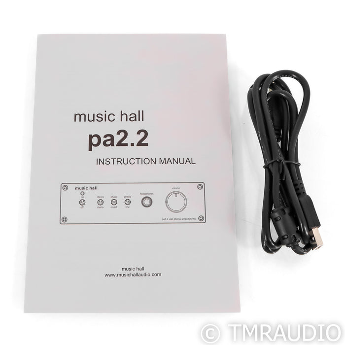 Music Hall pa2.2 MM / MC Phono Preamplifier; Headphone Amplifier