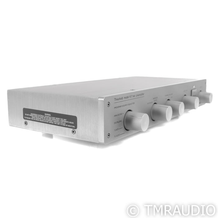 Threshold FET Two Series II Stereo Preamplifier; MM / MC Phono