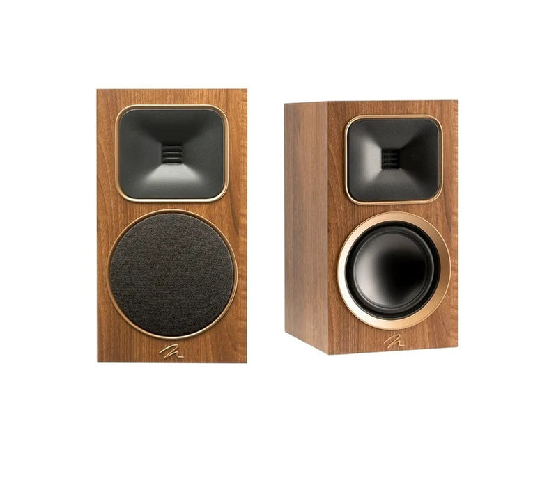 Martin Logan Foundation B1 Bookshelf Speakers; Walnut Pair (New)