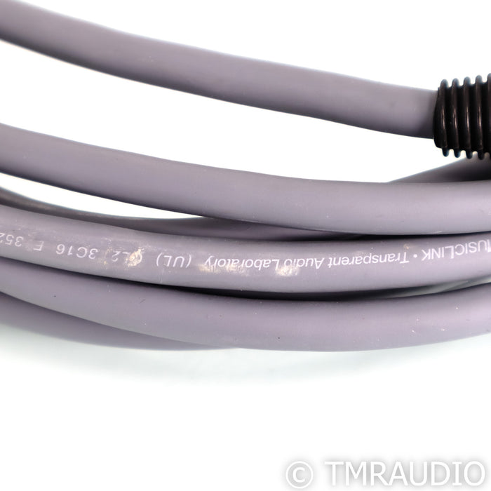 Transparent Audio MusicLink Plus XLR Cables; 6m Pair Balanced Interconnect