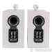 B&W 705 S2 Bookshelf Speakers; White Pair