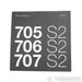 B&W 705 S2 Bookshelf Speakers; White Pair