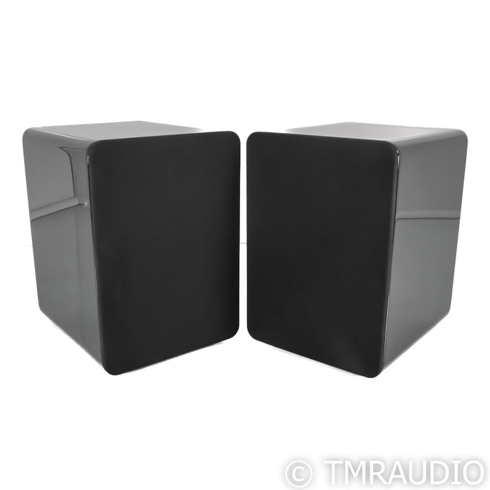 Daniel Hertz Eva Bookshelf Speakers; Piano Black Pair