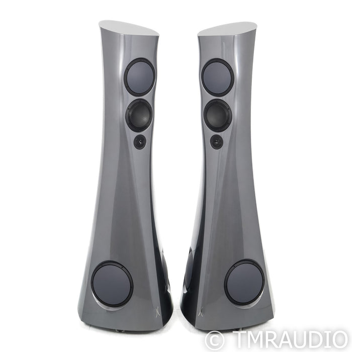 Estelon Forza Floorstanding Speakers; Dark Silver Pair