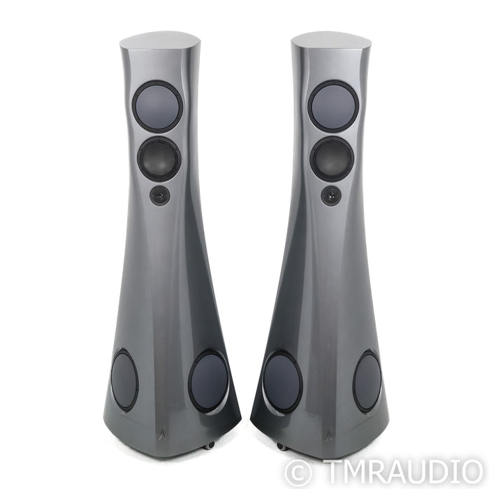 Estelon Forza Floorstanding Speakers; Dark Silver Pair