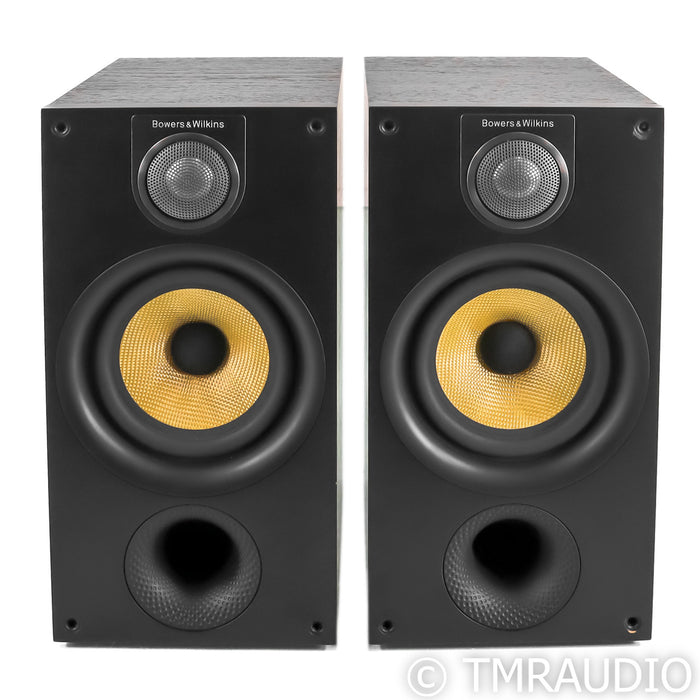 B&W 686 S2 Bookshelf Speakers; Black Pair