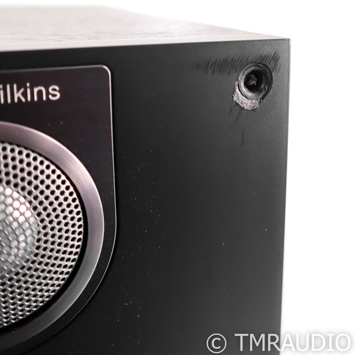 B&W 686 S2 Bookshelf Speakers; Black Pair