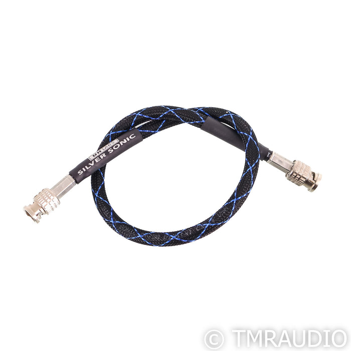 DH Labs Silver  Sonic D-750 Coaxial Cable; .5m Single BNC