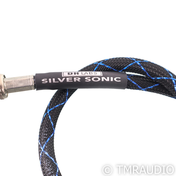 DH Labs Silver  Sonic D-750 Coaxial Cable; .5m Single BNC