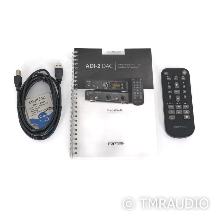 RME ADI-2 DAC / Headphone Amplifier; D/A Converter