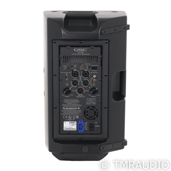 QSC K10 Powered Monitor; Black Single