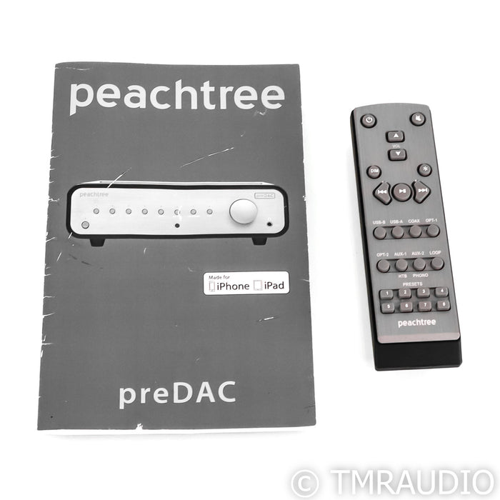 Peachtree preDAC Stereo Preamplifier / DAC; Gloss Ebony Mocha