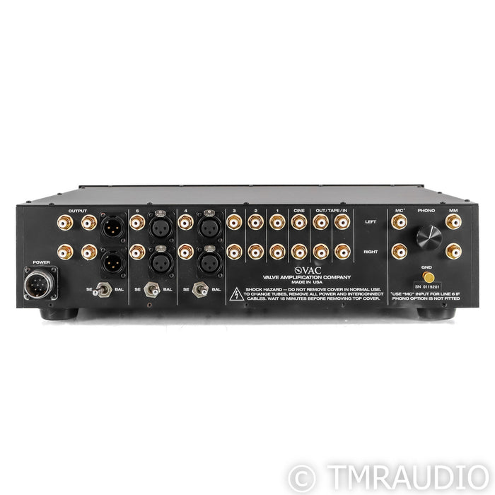 VAC Renaissance Mk I Stereo Tube Preamplifier; Mk 1; MM / MC Phono