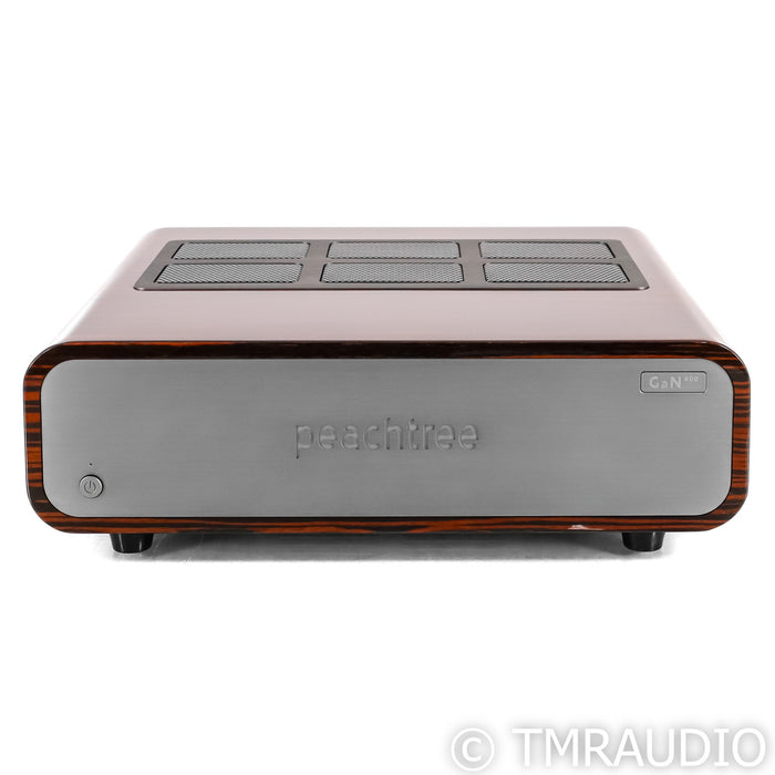 Peachtree GaN400 Stereo Power Amplifier; Gloss Ebony Mocha