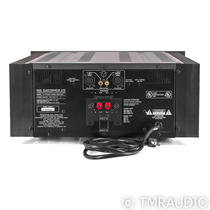 NAD 218 Stereo / Mono Power Amplifier; THX