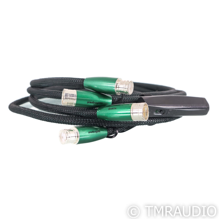 AudioQuest Earth XLR Cables; 1.5m Pair Balanced Interconnects