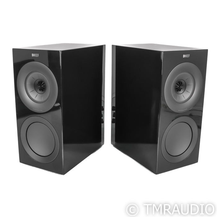 KEF R3 Bookshelf Speakers; Black Pair