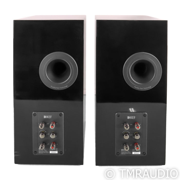 KEF R3 Bookshelf Speakers; Black Pair