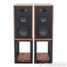 Wharfedale Linton 85th Anniversary Bookshelf Speakers; Walnut Pair w/ Stands