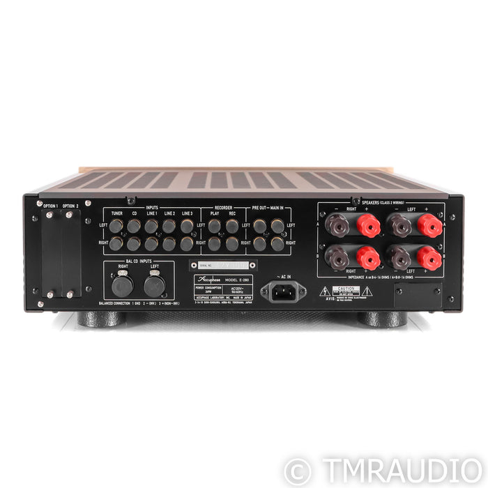 Accuphase E-280 Stereo Integrated Amplifier; (No Remote)