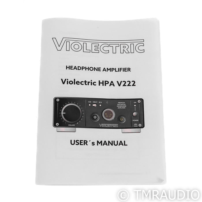 Violelectric HPA V222 Balanced Headphone Amplifier