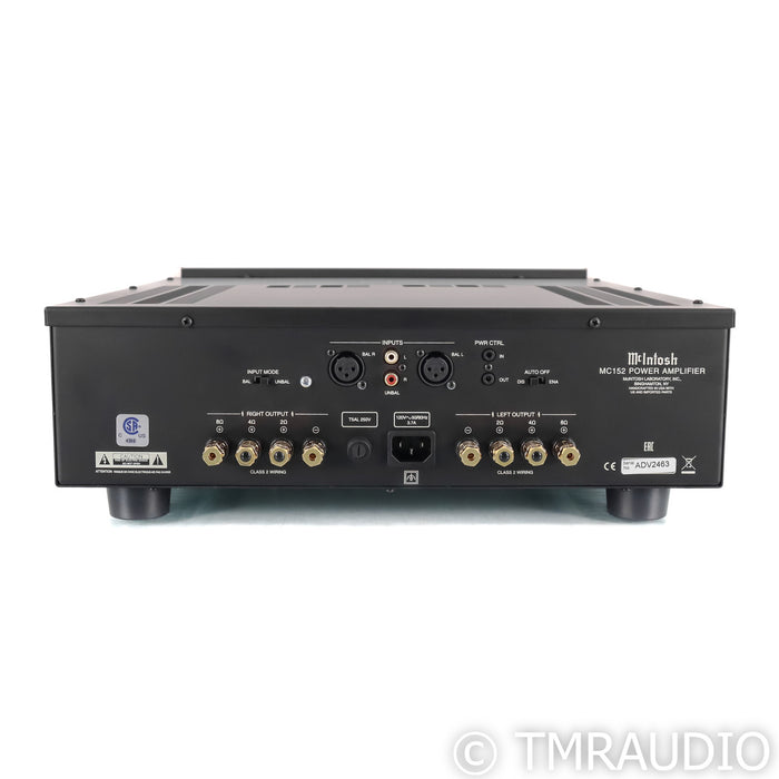 McIntosh MC152 Stereo Power Amplifier; MC-152