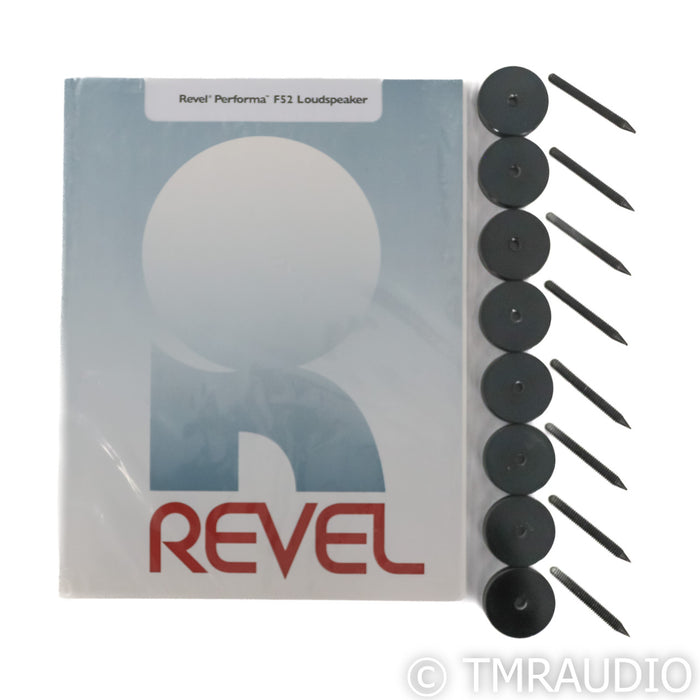 Revel Performa F52 Floorstanding Speakers; Black Ash Pair