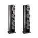 Triangle Genese Lyrr Floorstanding Speakers; Black Pair (New Old Stock/Sealed)