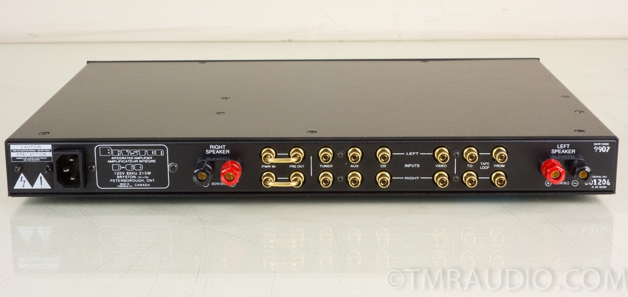 Bryston B-60 Integrated Stereo Amplifier in Factory Box